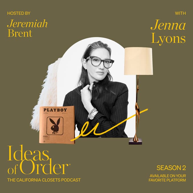 Jenna Lyons, influencer and designer, discusses the world of fashion with Jeremiah Brent and California Closets