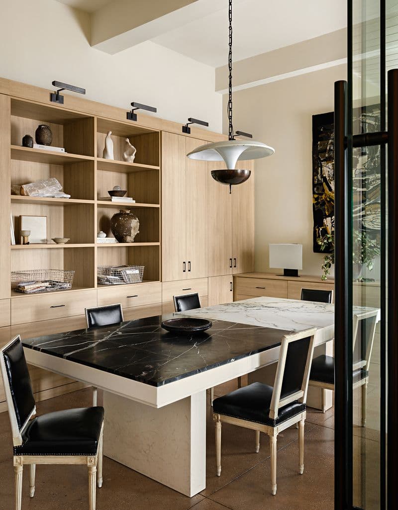 Jeremiah Brent office design with custom cabinets and drawers created by California Closets